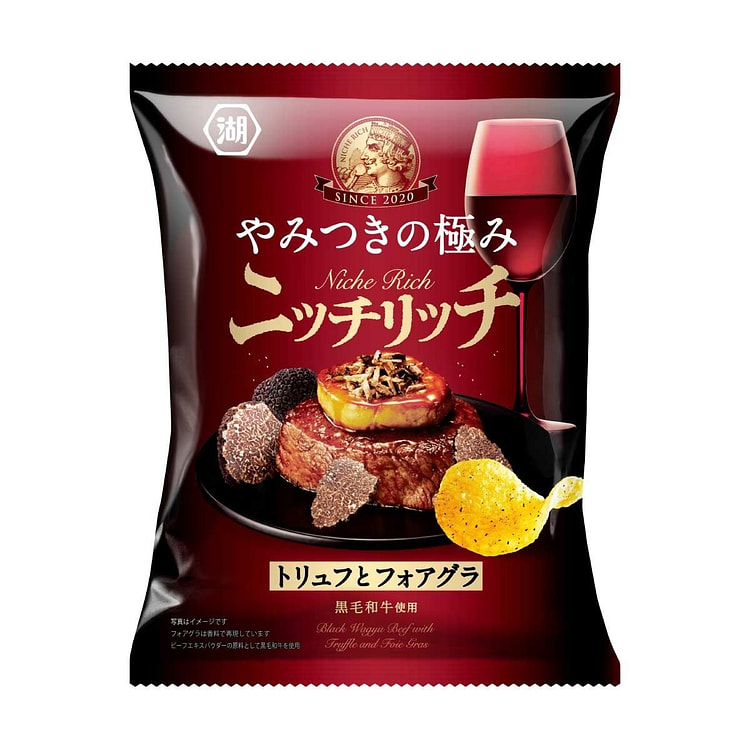 湖池屋 Niche Rich薯片松露鹅肝味 70g 1 包