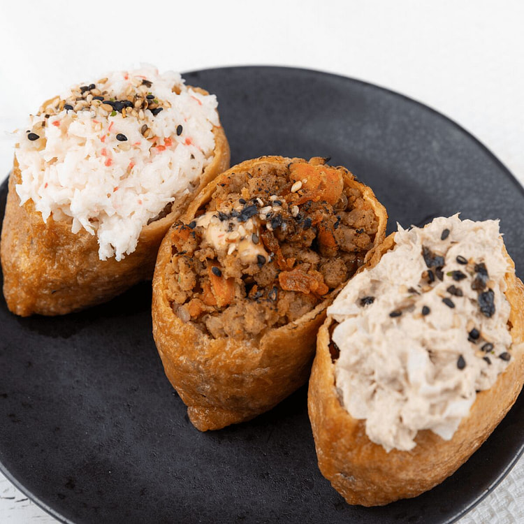 Korean Tofu Pocket(Crab, Tuna, Spicy Pork) 3pcs