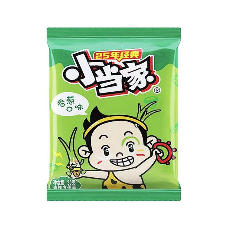 8090后怀旧 小当家干脆面 馋嘴零食 《香葱味》