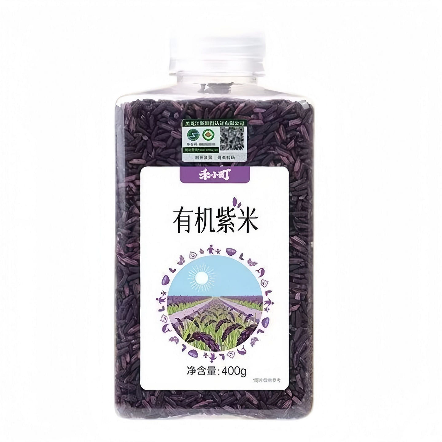 1 can of organic purple glutinous rice 400 g