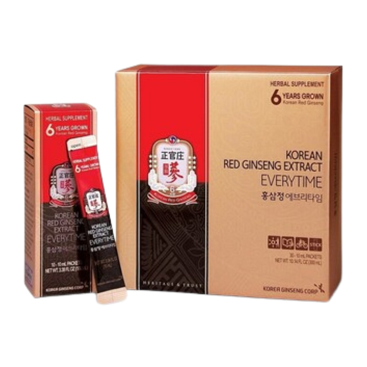 Jung Kwan Jang 正官庄 Everytime 3,000mg 红参提取物，30 包