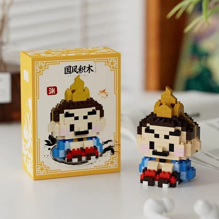 哪吒系列小颗粒积木 动漫公仔《太乙真人》
