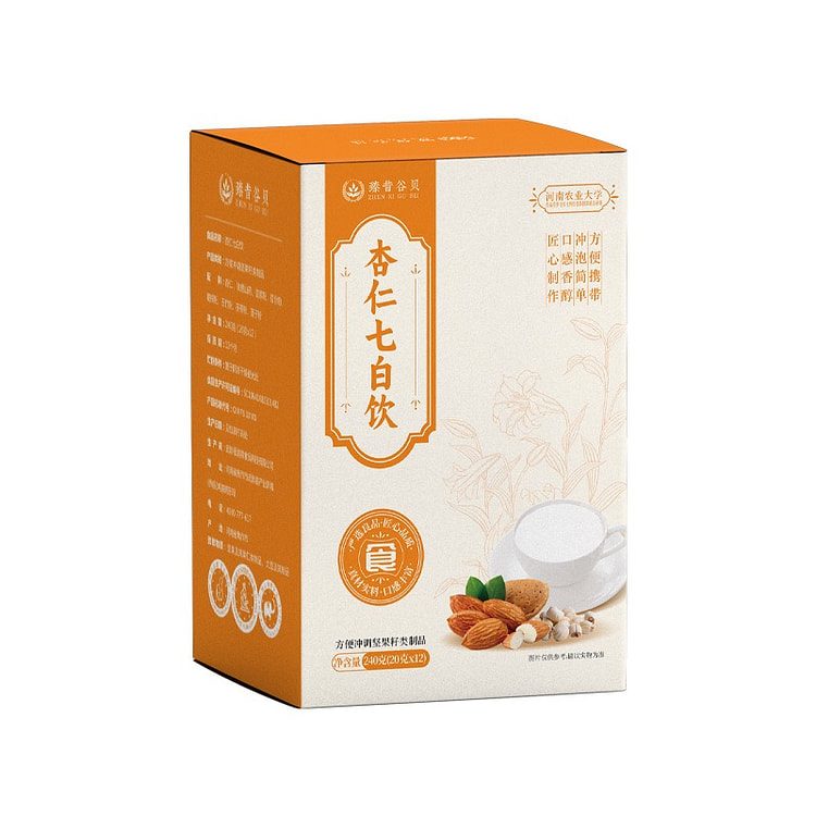 Almond Seven White Powder 240g 1 box