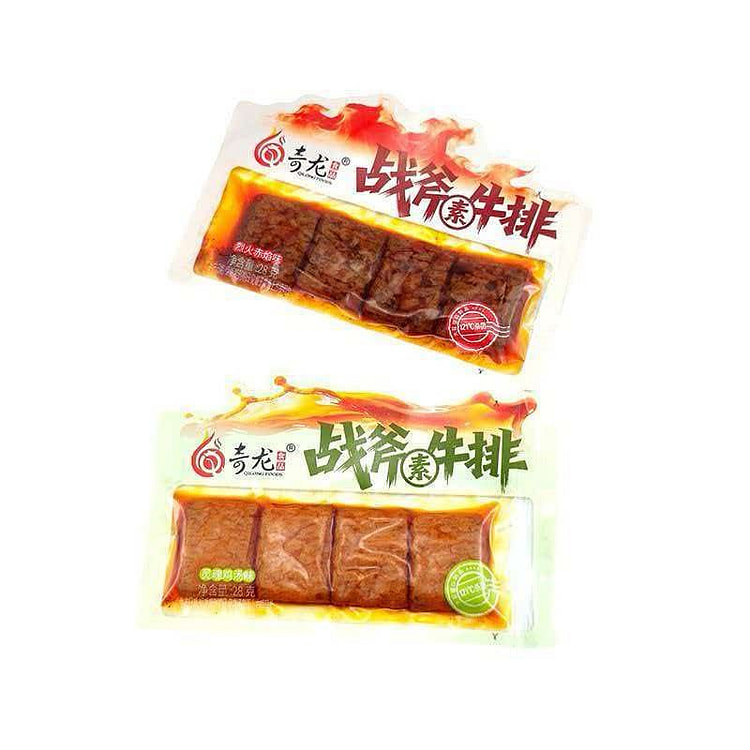 奇龙战斧素牛排混合味10包网红小吃追剧解馋小零食 280 克