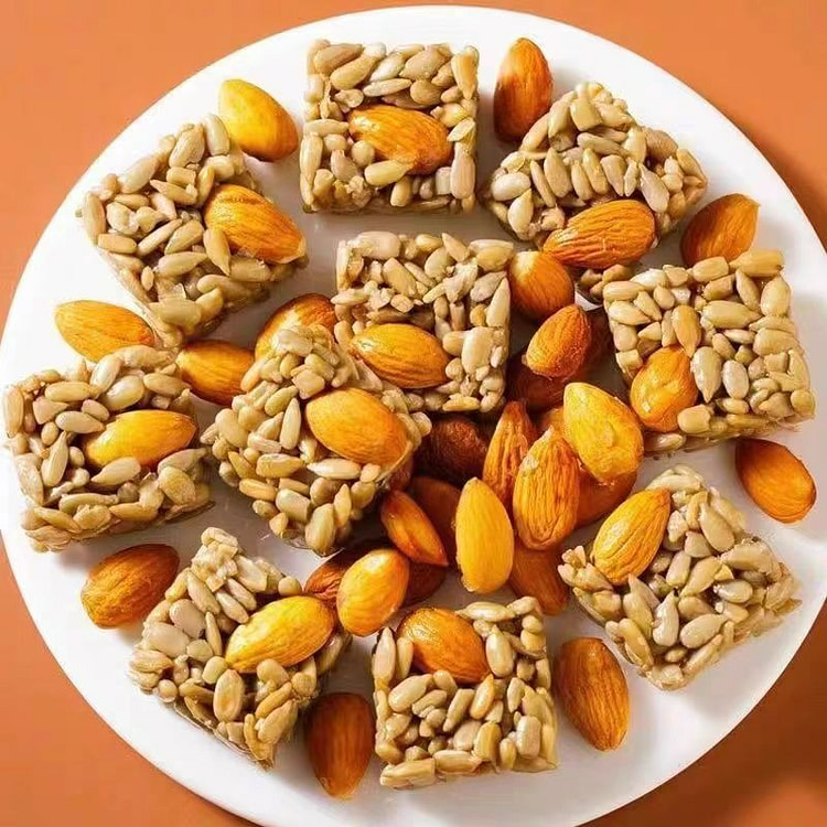 Almond papaya seed crisp nut snacks [100 packets]