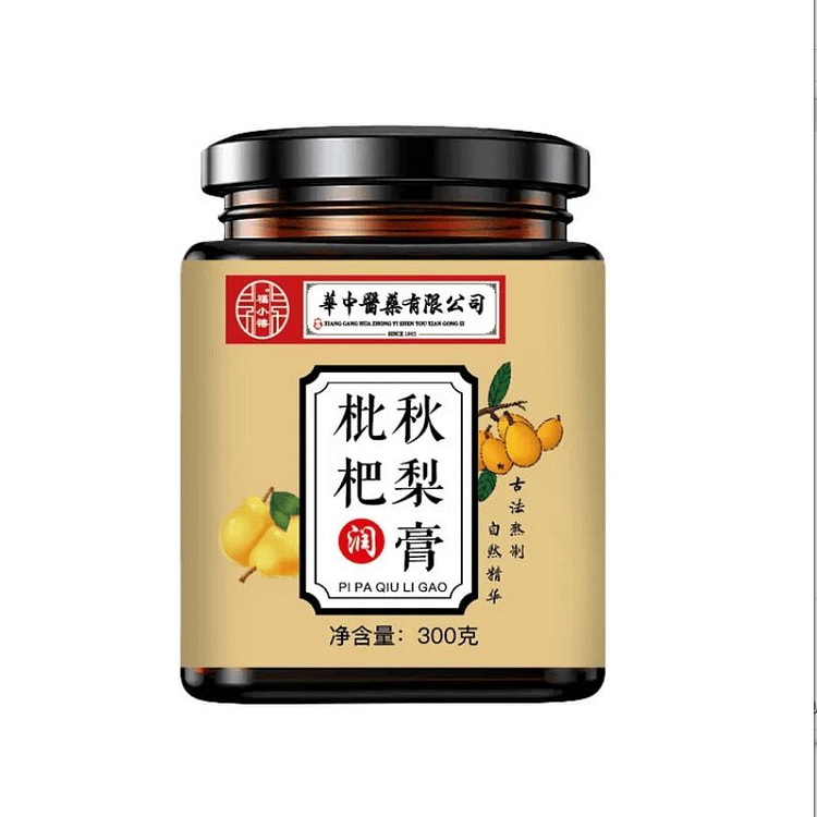 正宗纯梨膏:精选秋梨与枇杷熬制 300 克