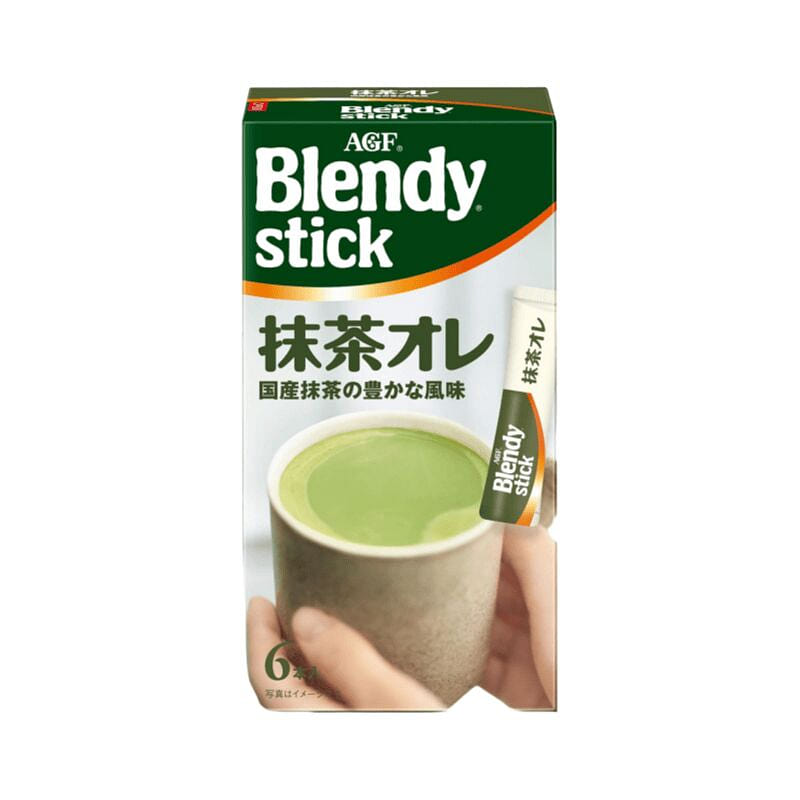 AGF Matcha Milk Latte 6 pack 1 box