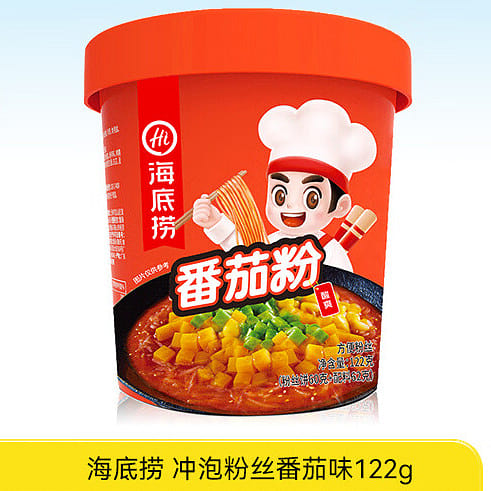 Hi Hot Sour Potato Noodles Brewing snacks tomato 122 g