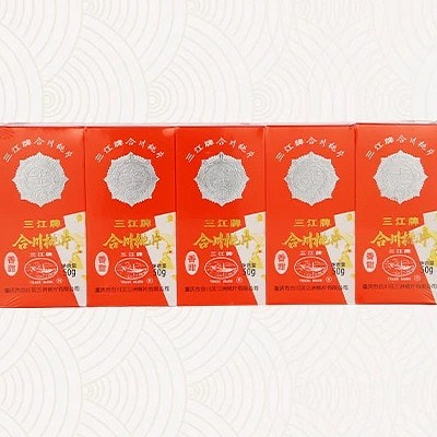 【优品荟】重庆特产点心三江牌合川桃片50g*5健康传统糕点 香甜味