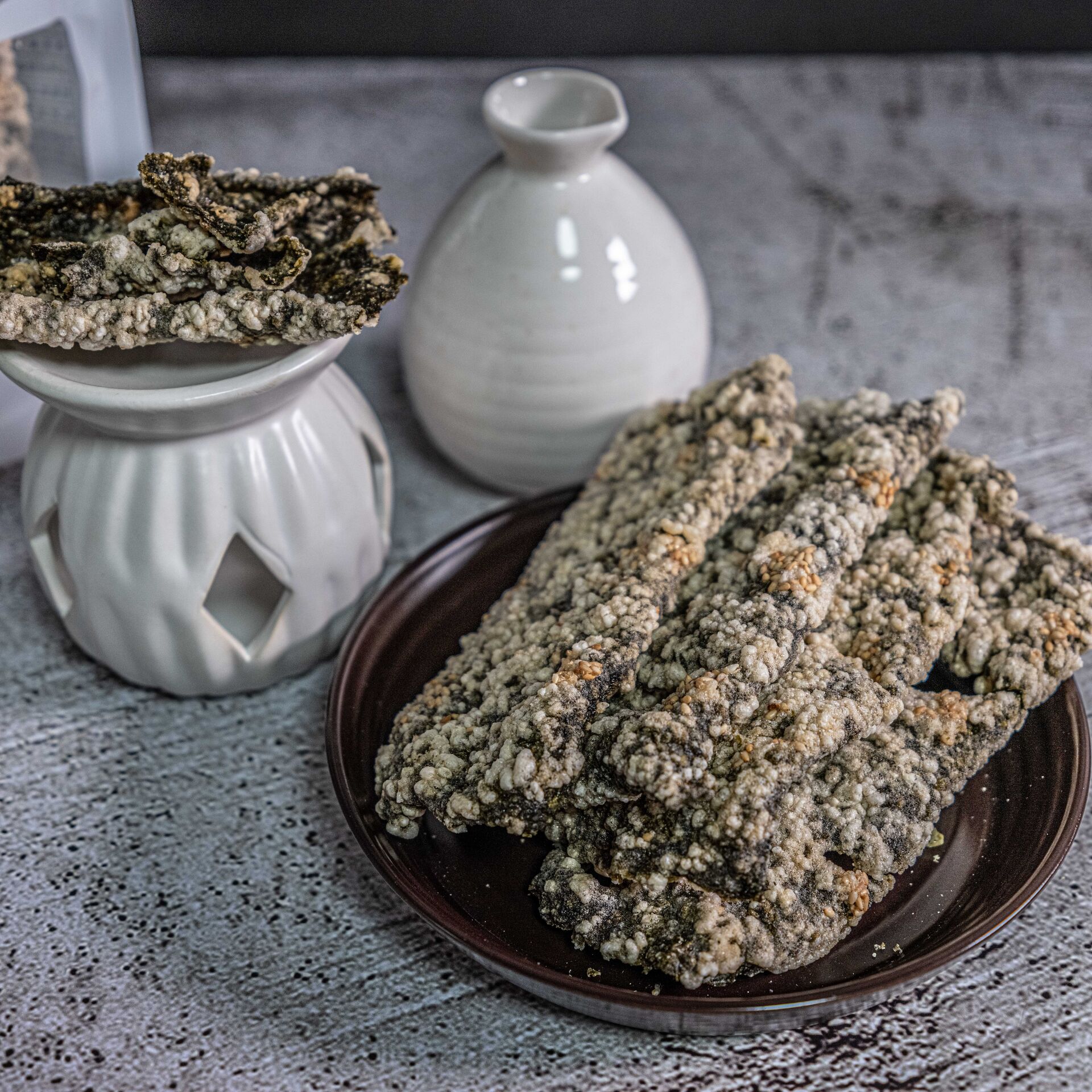 Korean Handcrafted Crunch Seaweed Snack 50g 1 cái