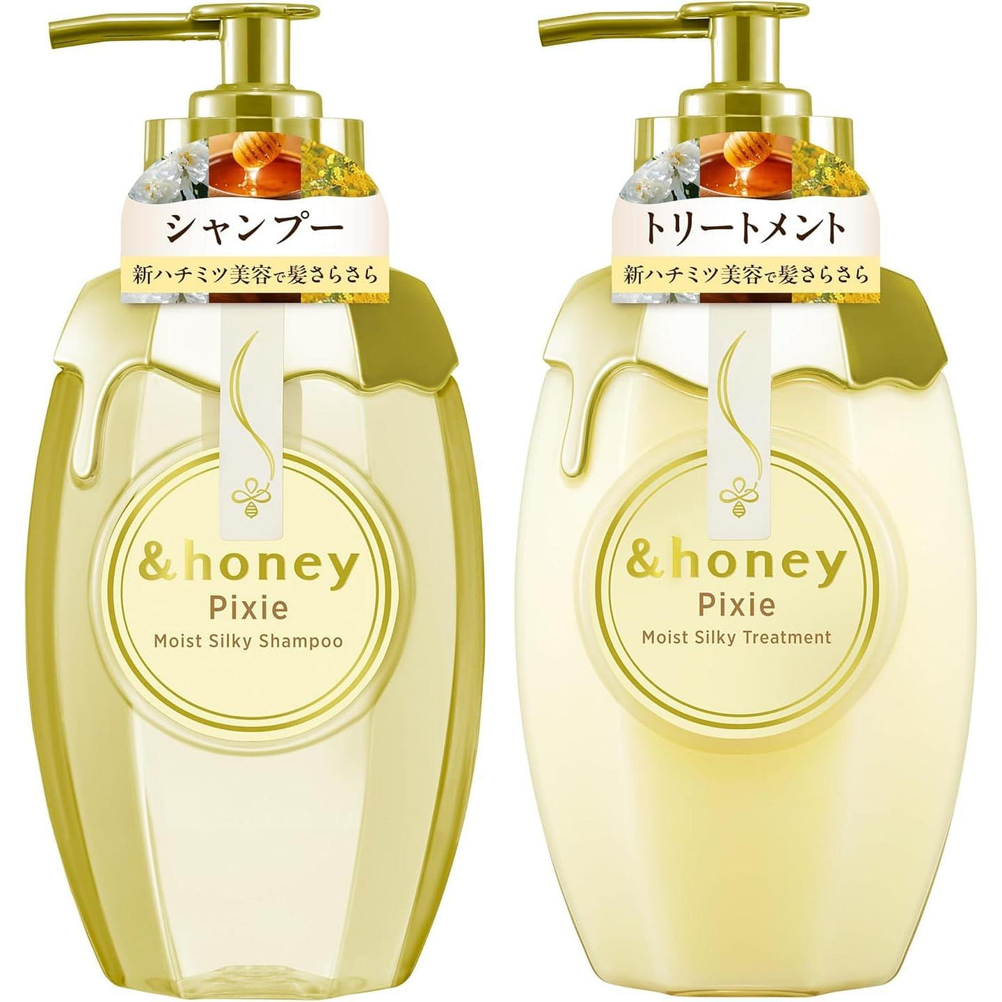 &honey Pixie Moist Silky set 440g+440g 1 each