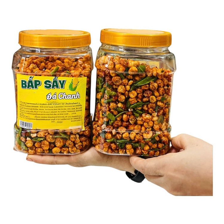 NGÔ NẾP SẤY SPECIAL TOPPING & LÁ CHANH NGON CAY 400gr