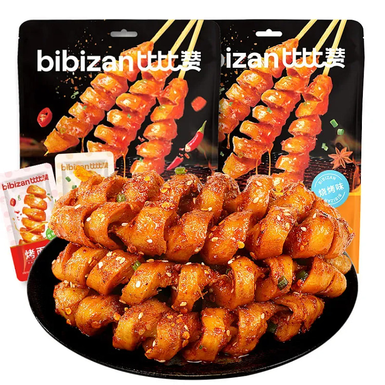 Barbecue-flavored grilled gluten 280 g