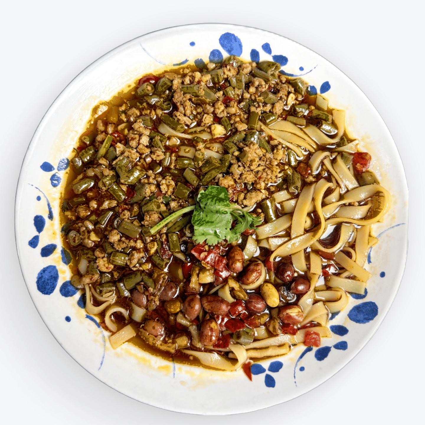 酸豆角肉末汤粉(扁粉) 750 克