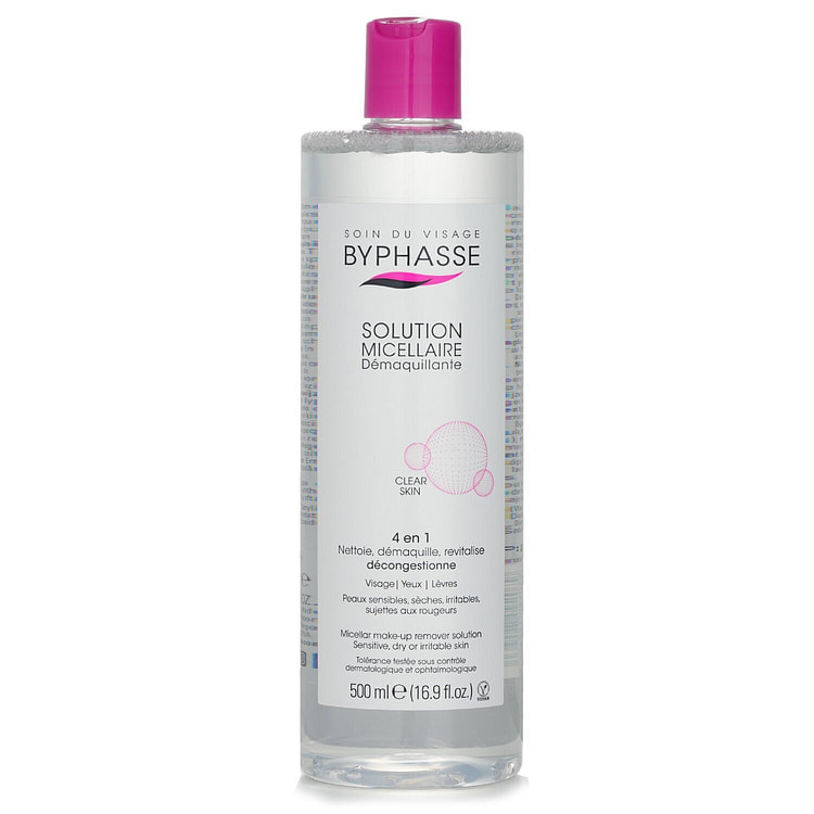 BYPHASSE Vegan Makeup Remover 500ML