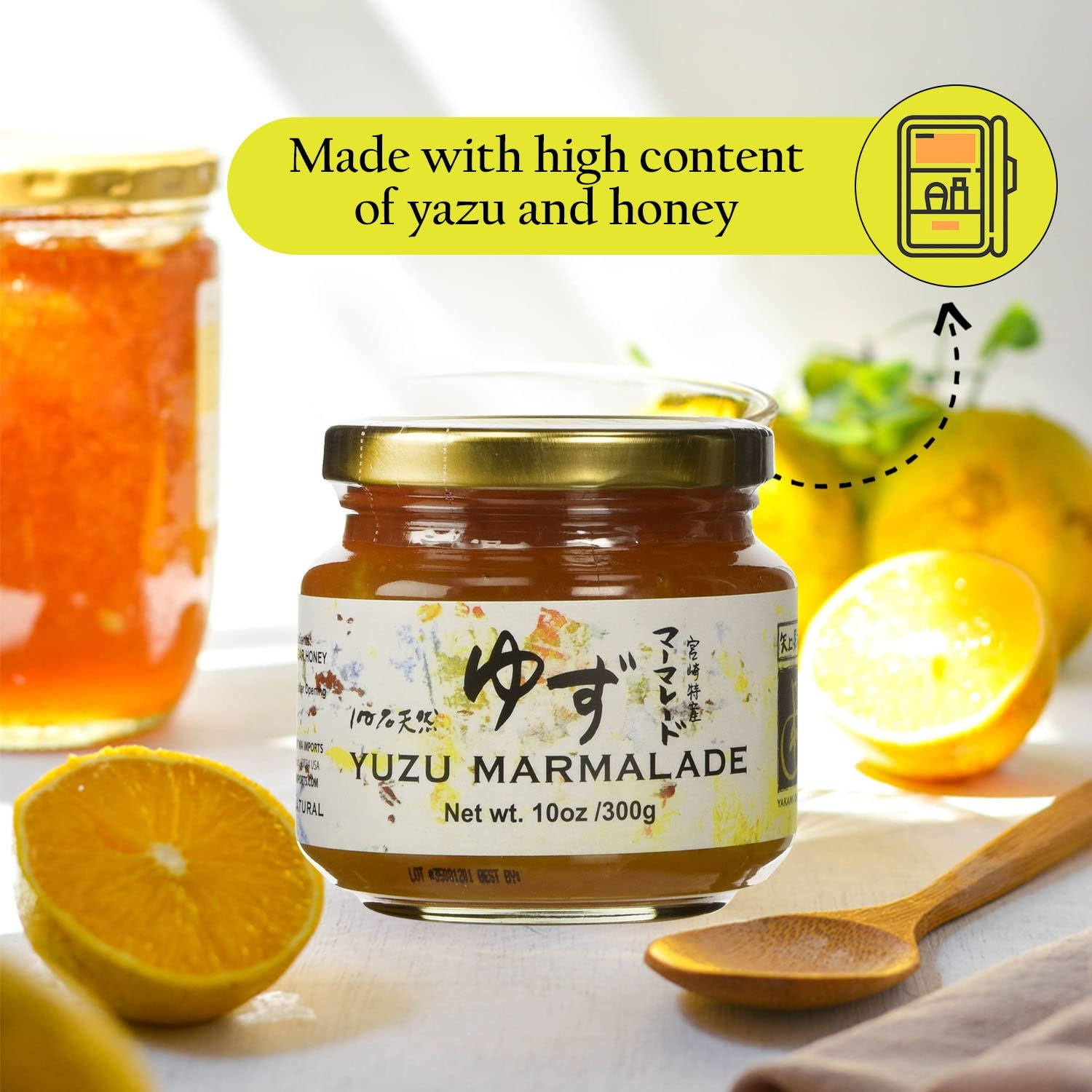 Japan Yuzu Marmalade from Yakami Orchard (10OZ) 1 each - Weee!