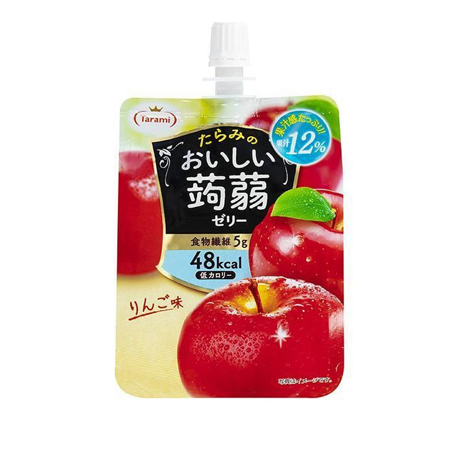 多良见 吸吸果冻 低卡蒟蒻 苹果味 150 克