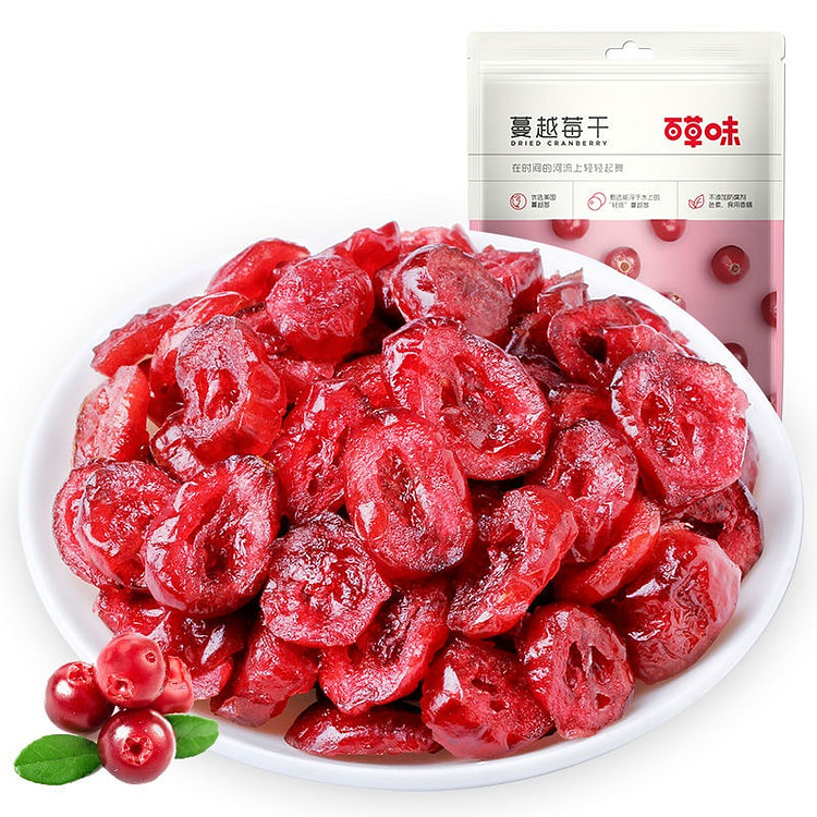 百草味 蔓越莓干1袋