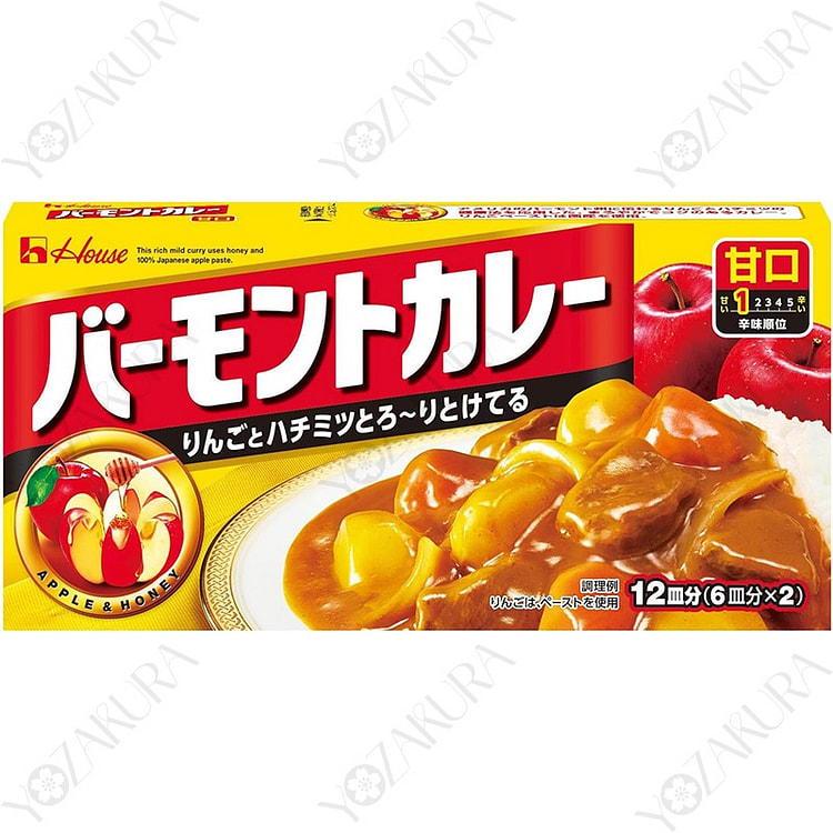 ハウス　バーモントカレー　＜甘口＞　230g
