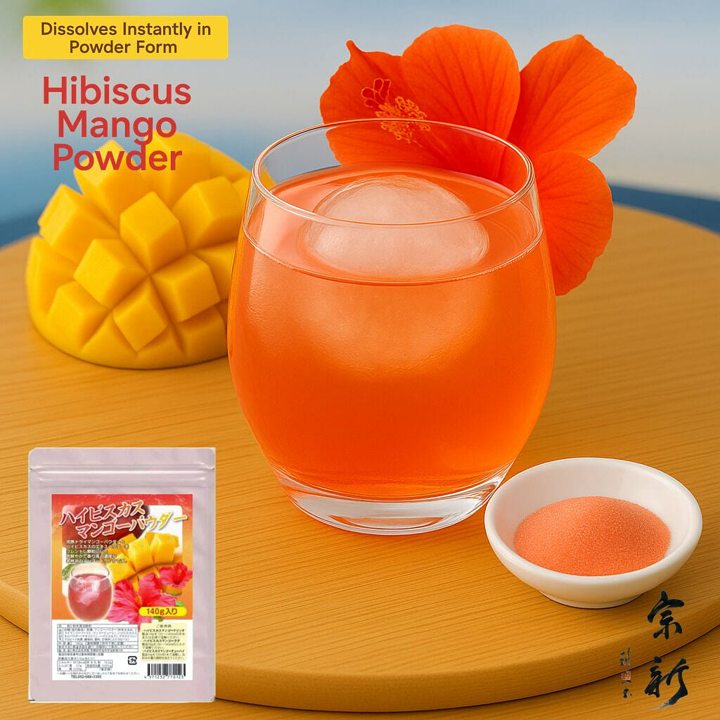 Soshin Hibiscus Mango Powder 140g 1 each