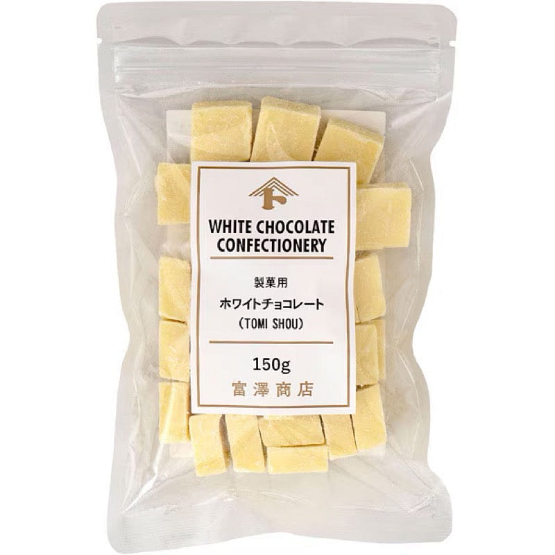 TOMIZ White Chocolate for Confectionery 150g 1 each