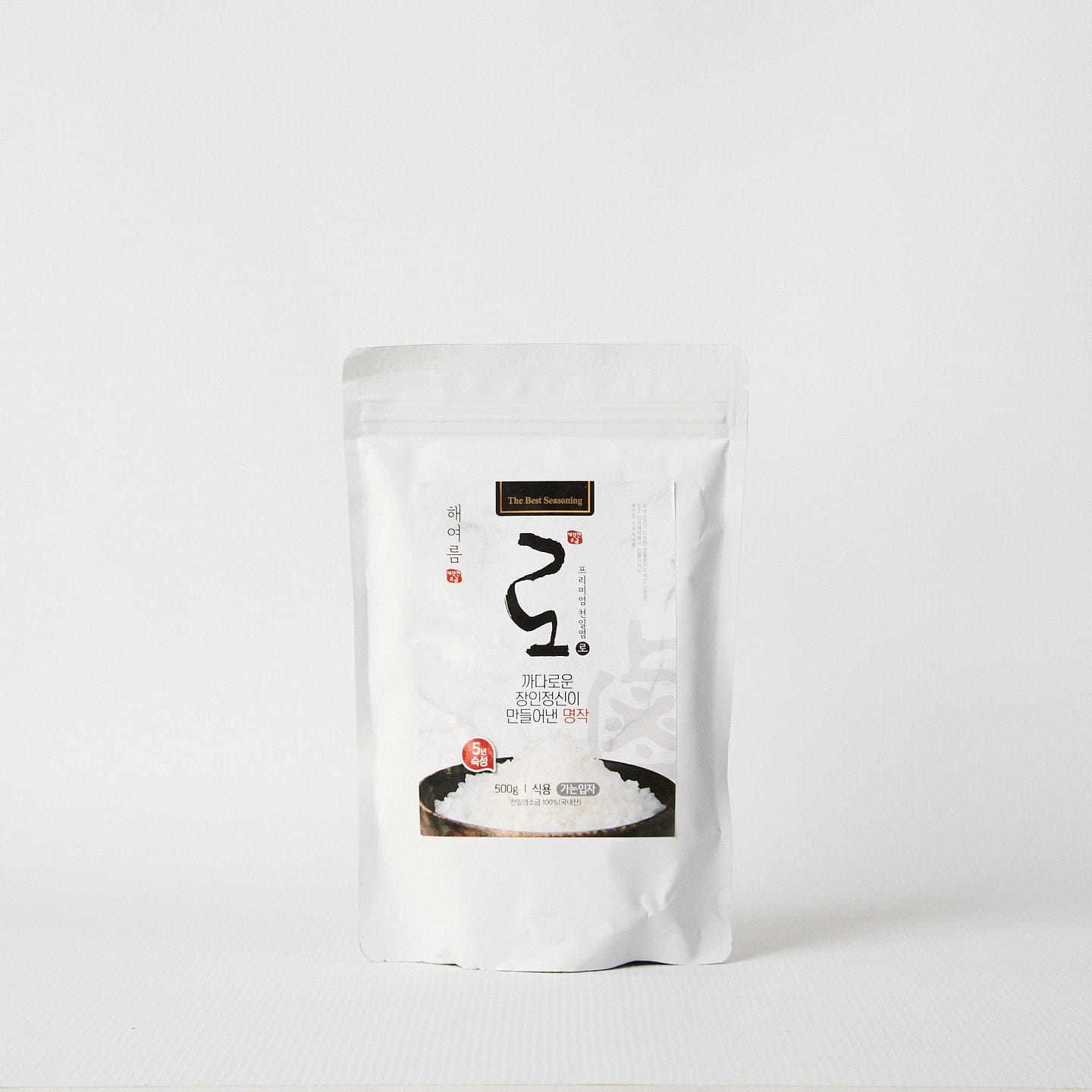 Premium Mineral Bay Salt LO (500g) Fine Salt 500 g 1 each
