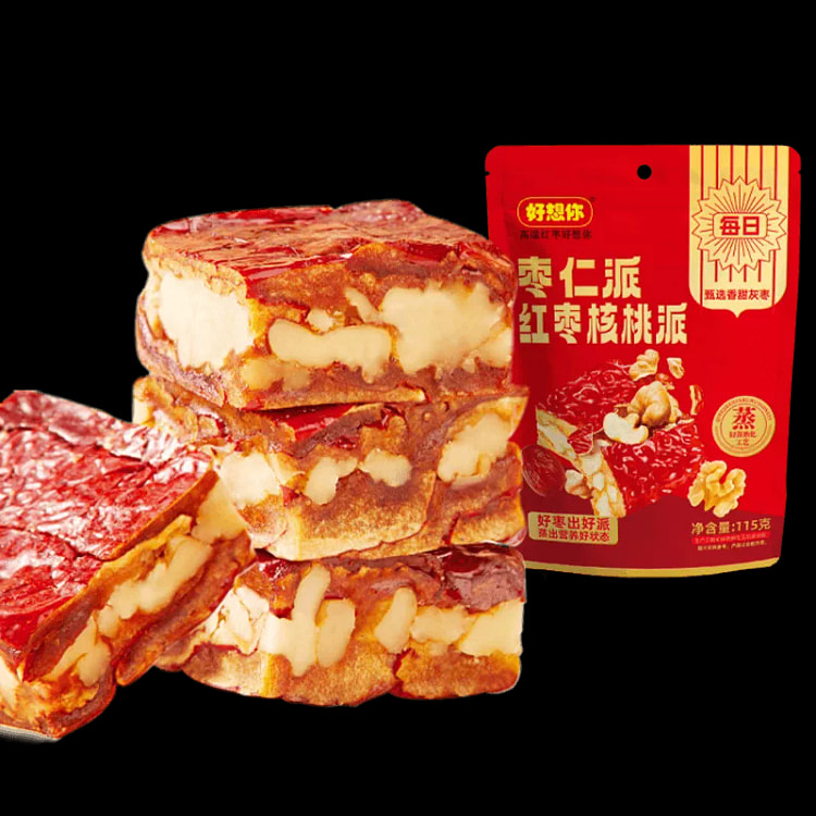 好想你枣仁派红枣核桃派休闲零食115g*1袋 115 克