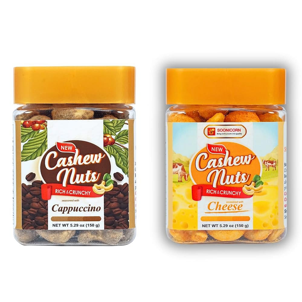 Cashew Nuts with Cheese or with Cappuccino 2 count
