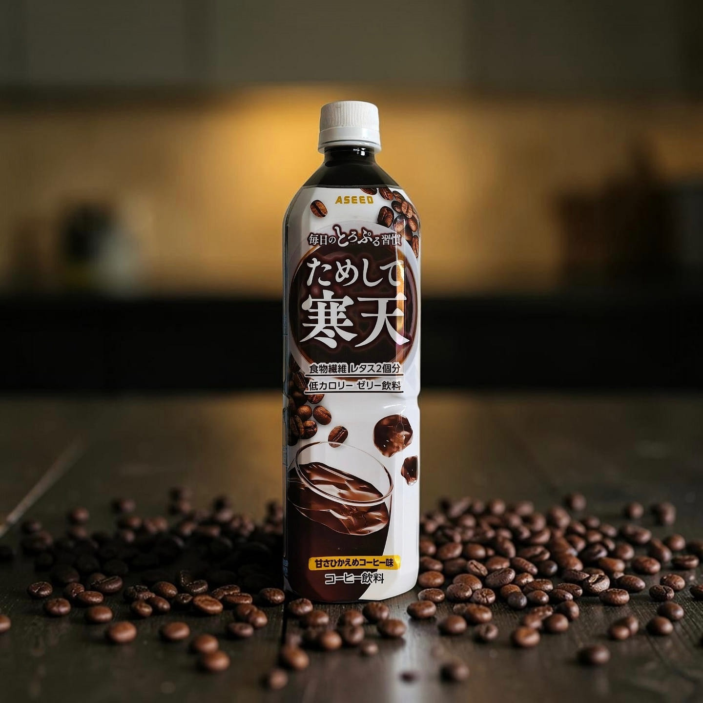 ASEED Tameshite Kanten Coffee Jelly Drink, 900 ml