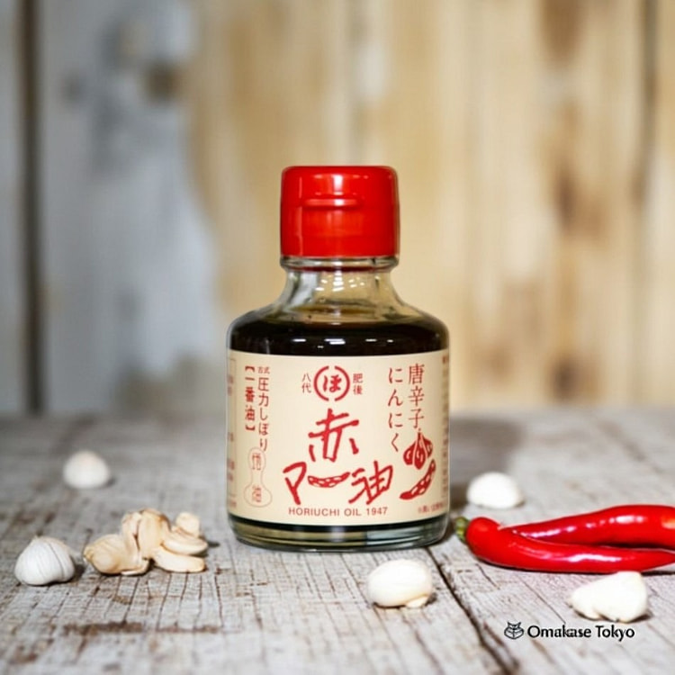 堀内籽油 烧蒜红海葵油