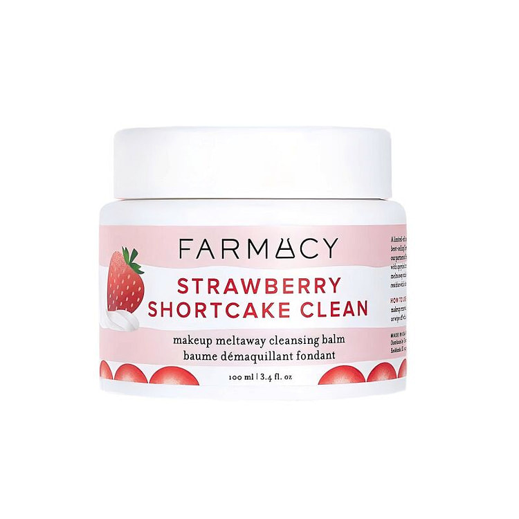 farmacy法沫溪草莓清洁卸妆膏眼唇脸温和卸妆