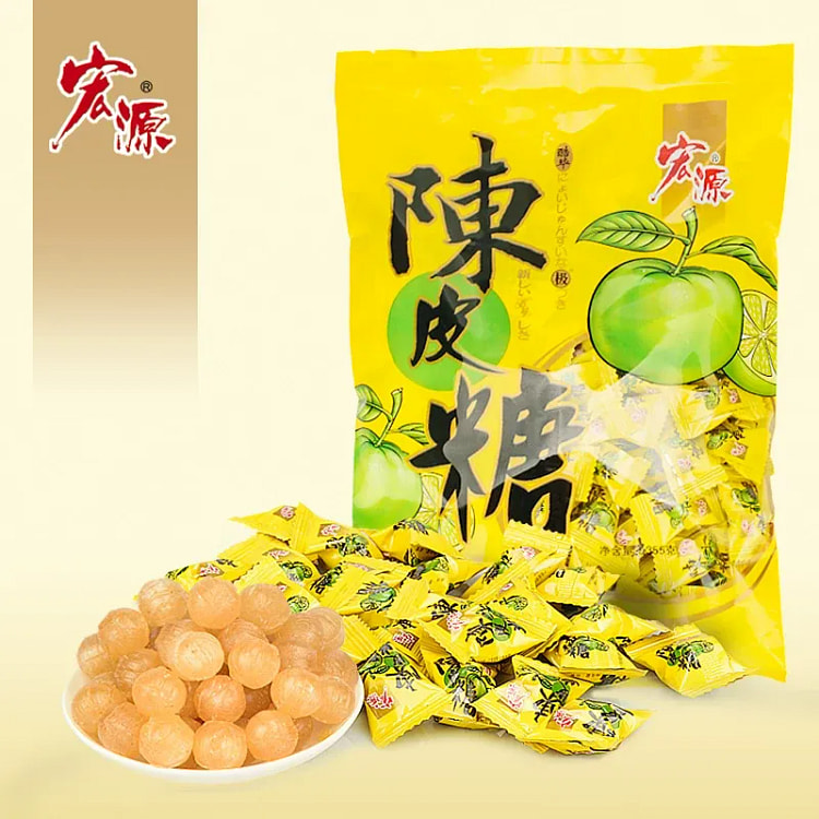 Hongyuan Dried Tangerine Peel Candy 355g 355 g