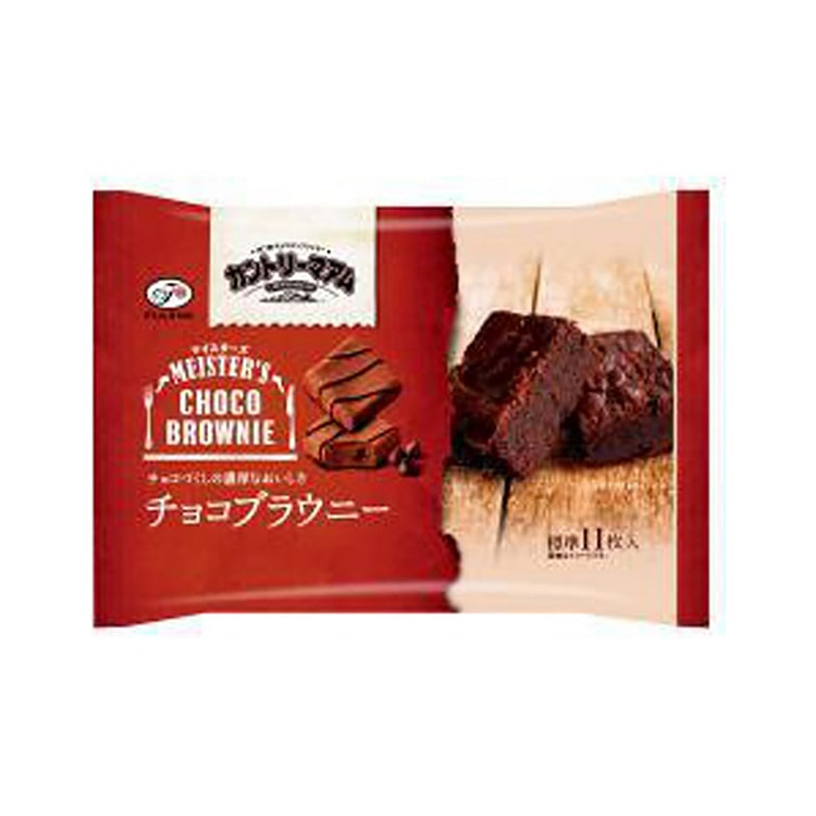FUJIYA 巧克力蛋糕饼干 124g