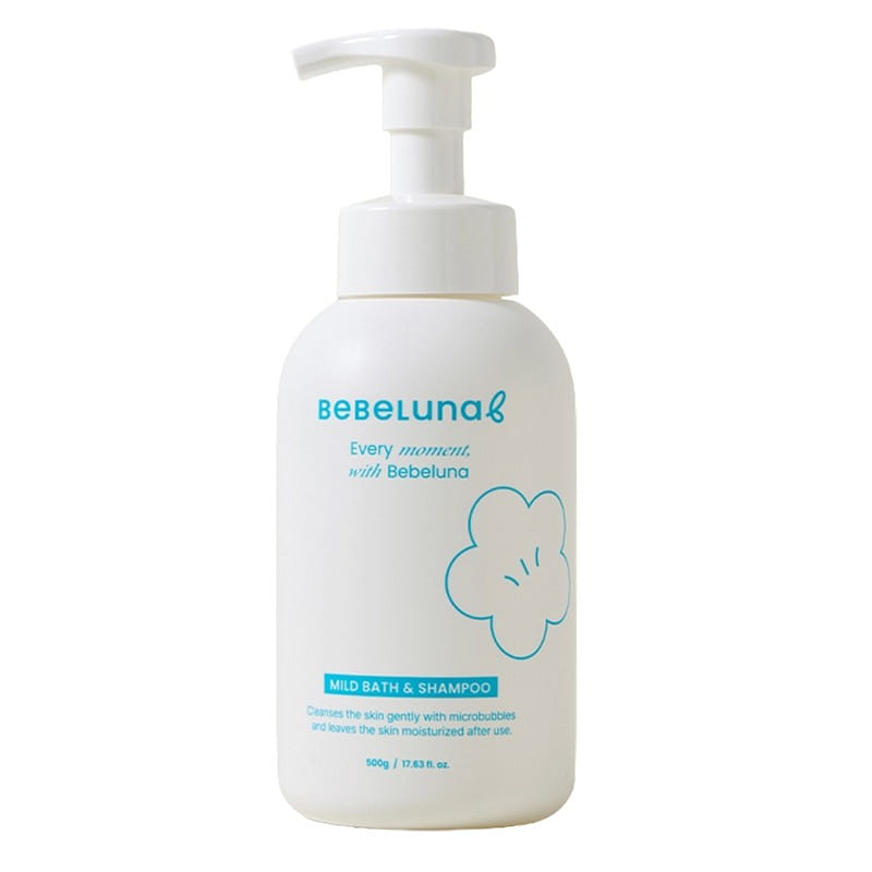 BEBELUNA Mild Bath&Shampoo, Baby, Adult, All ages 17.6 オンス