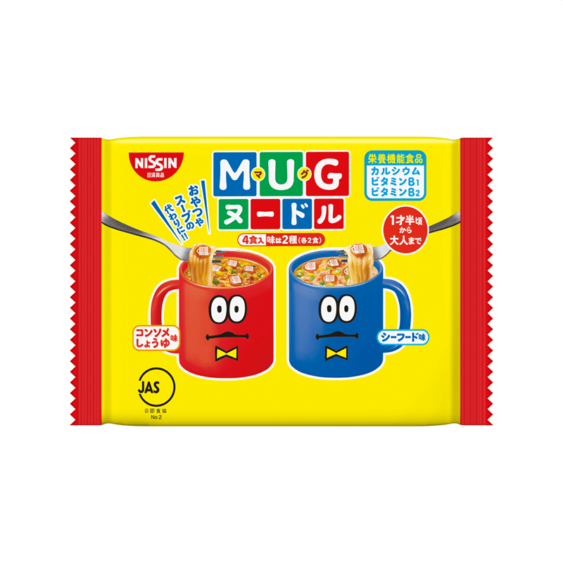 NISSIN Instant instant Noodles 94g for kids 1 each