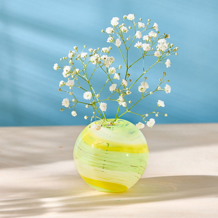 Verdant Grass Ichirin Zashi Vase
