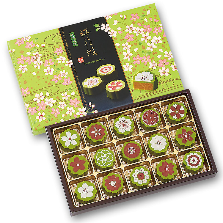 モンロワール 桜限定 抹茶チョコレート 15 枚 1 個