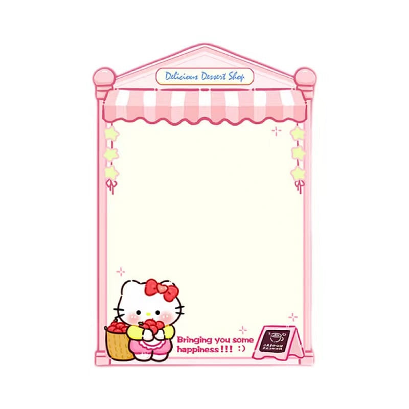Refrigerator Sticker Message Board - Sanrio 2 each