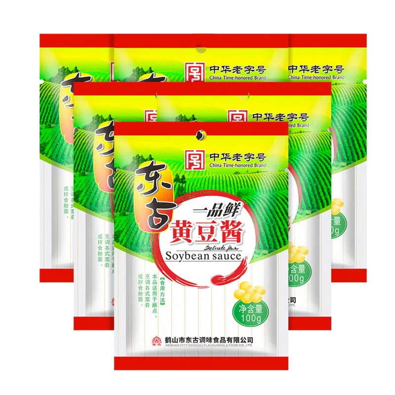 Donggu Yipin Fresh Northeast Soybean Paste Bean Paste 100g*1 bag soybean paste with rice, mixed noodles, stir-fried vegetables to taste 100 グラム
