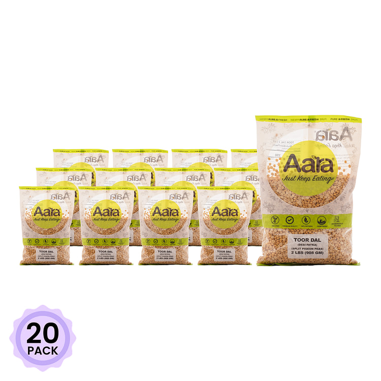 Aara 印度黄扁豆 2 磅*20 包