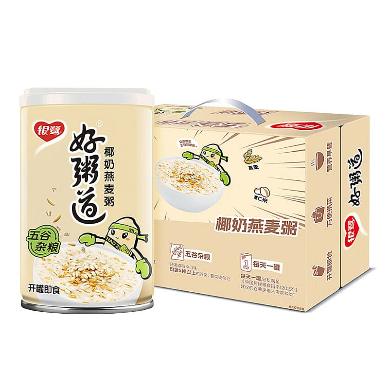 Yinlu Coconut Milk Oat Congee 280g 12 count