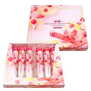 ROYCE Strawberry Chocolate Wafer Sticks 6 Pieces