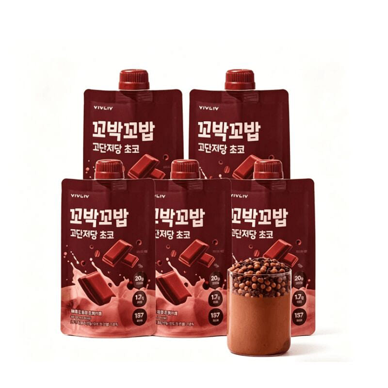 VIVLIV Meal Replacement Milkshake Chocolate 40g*5 5 each