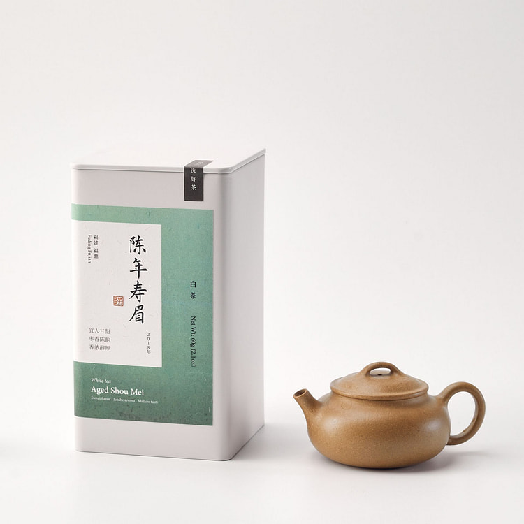 Ten-Year Aged Shou Mei -Chinese Tea - Tea Leaf
