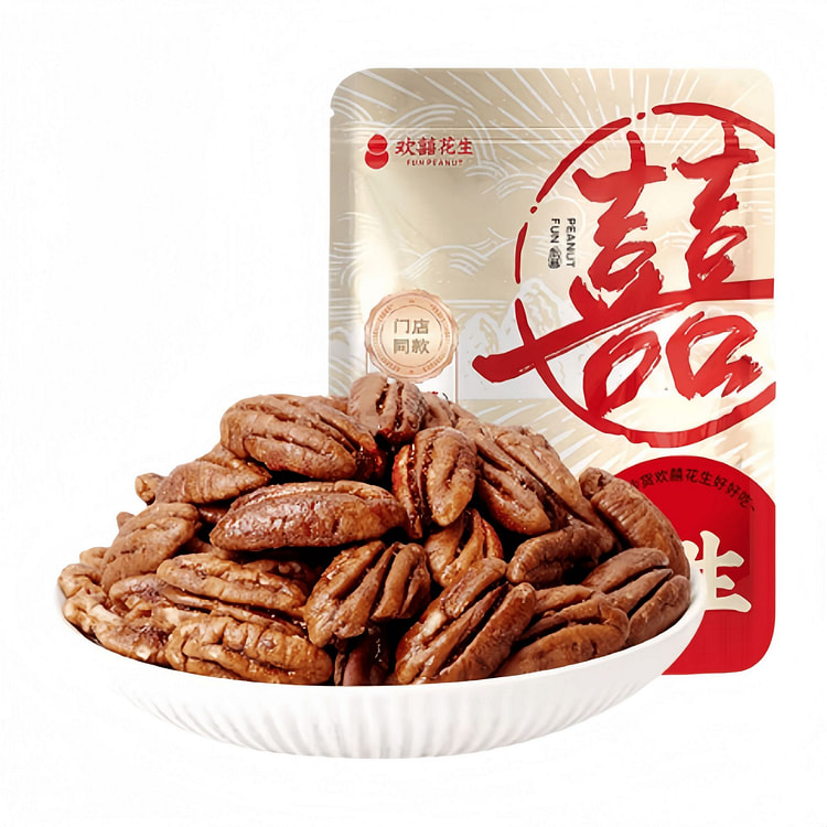 欢囍花生 碧根果仁 180g*1袋 180 克