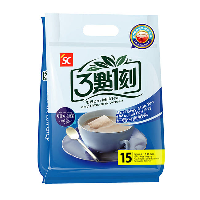 Taiwan [3:15] Earl Grey Milk Tea (15pcs) 1 each