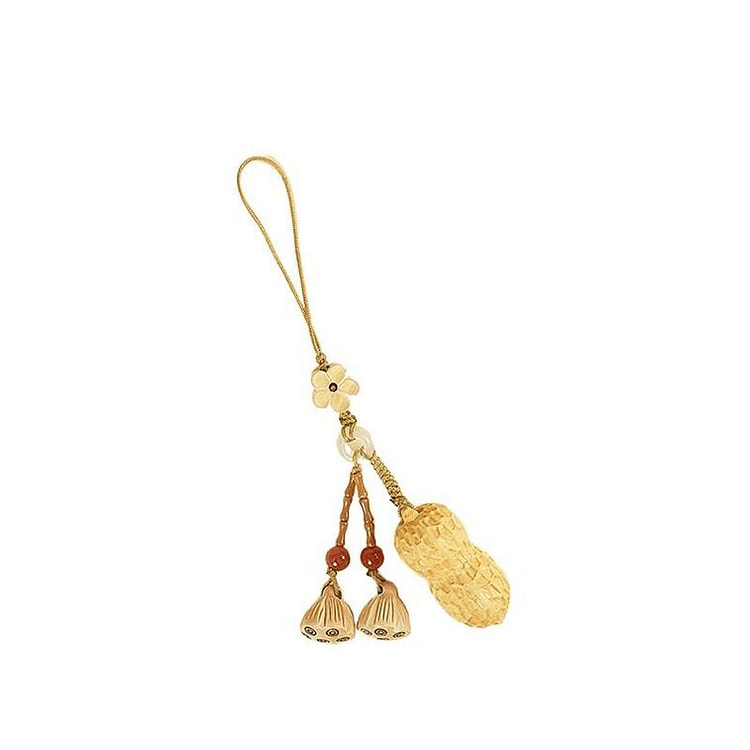 灵隐祈福 手机挂件好事发生国风花生手机链14厘米 1 盒