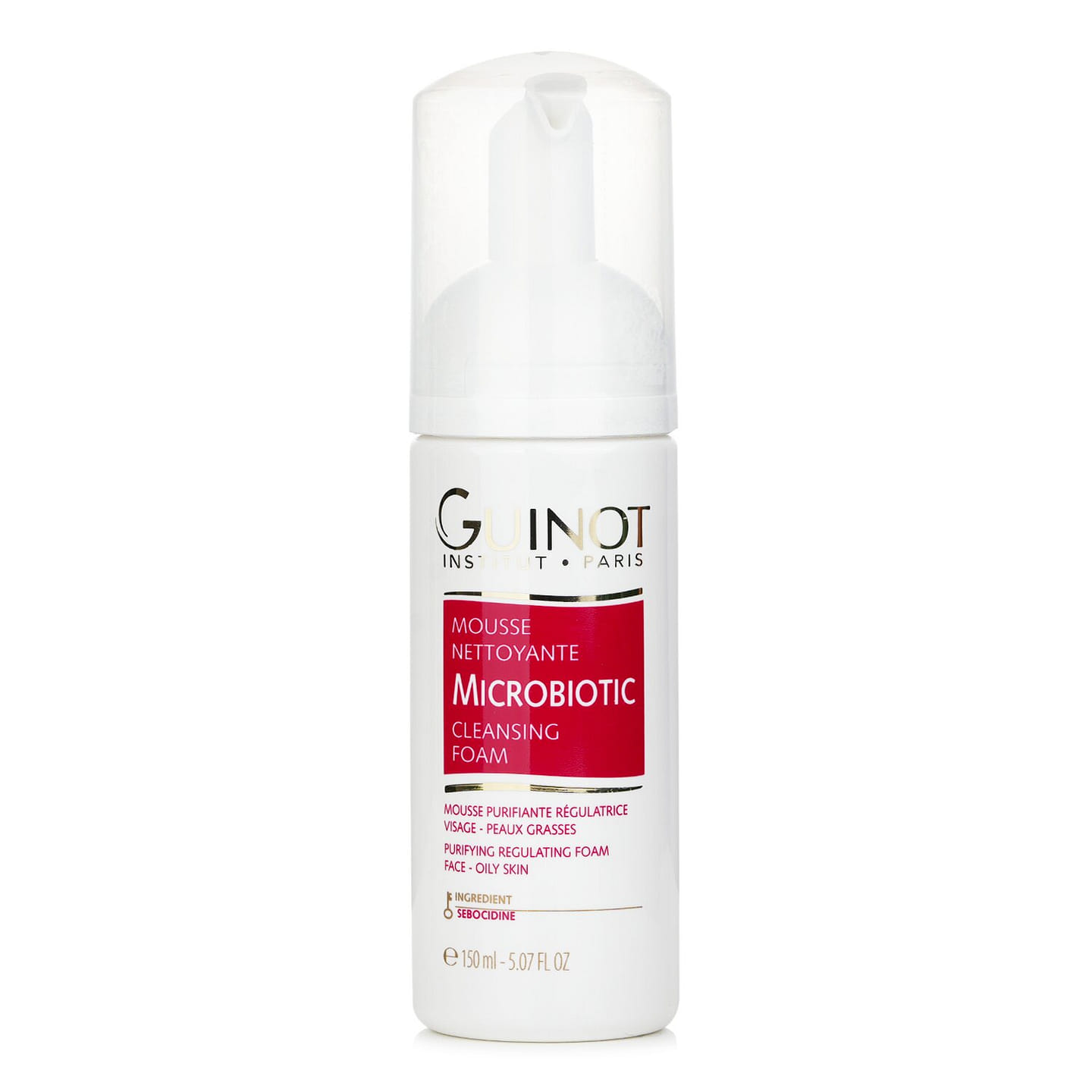 Guinot Microbiotic Purifying Cleansing Foam (For Oily Skin) 150ml/5.07oz 150 มิลลิลิตร
