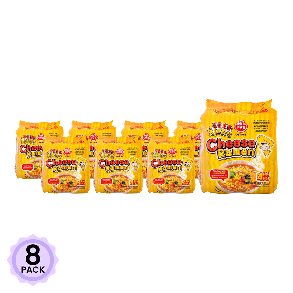 Otoki チーズラーメン 4袋入 444 グラム*8 パック - Weee!