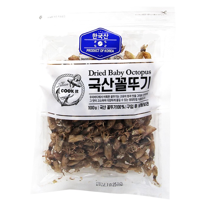 Get Cookit Korean Dried Baby Octopus, Frozen Delivered Weee! Asian Market